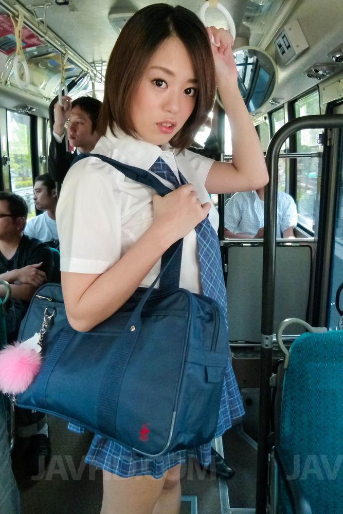 Asian Girl On Bus - Asian Japanese Bus Sex - PornPicturesHQ.com
