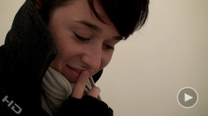 Brunette freckled babe rocking