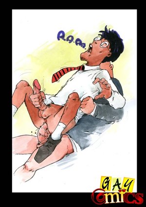 Gay male cartoons skinny