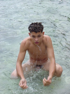 Hot aroused latino twink