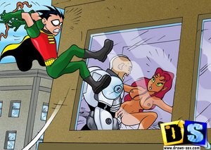 Hot superhero fucking action