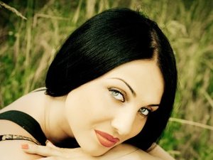 Brunette Bozhena.