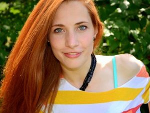 Brunette Teen Charmel Dancing.