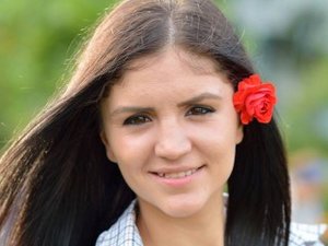Brunette Teen Miky.