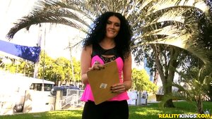 Black haired milf pink