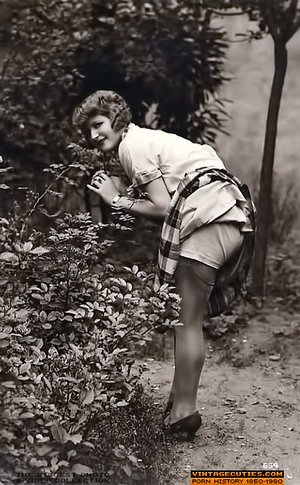 Porn footage features vintage