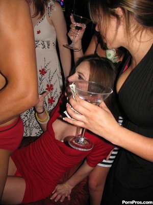 Beautiful ladies got pounded hard during their party by a stripper