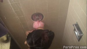 Nubile and petite, her bald twat is ravaged by his erect cock