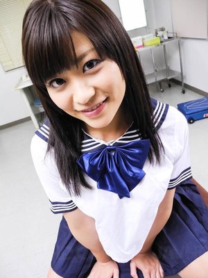 Aika Hoshino japanese uniform