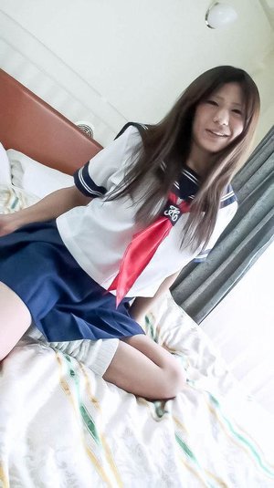 Girl fucks doll