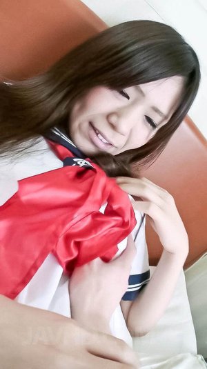 Girl fucks doll