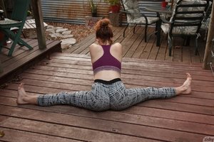 Amateur yoga pants