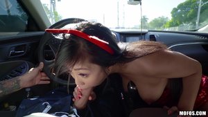 Chinese teen hitchhiker