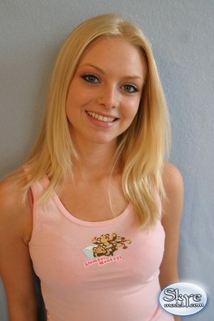 Beautiful super cute blonde teen
