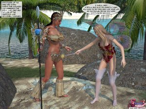 Sensual, beautiful fairies undress each other by the beach and fuck like there is no tomorrow