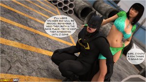 Fans of 3d art will love watching Batman and other characters banging big titted skanks