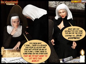 This 3d art gets super-hot when busty blonde nun gets fucked hard by the devil
